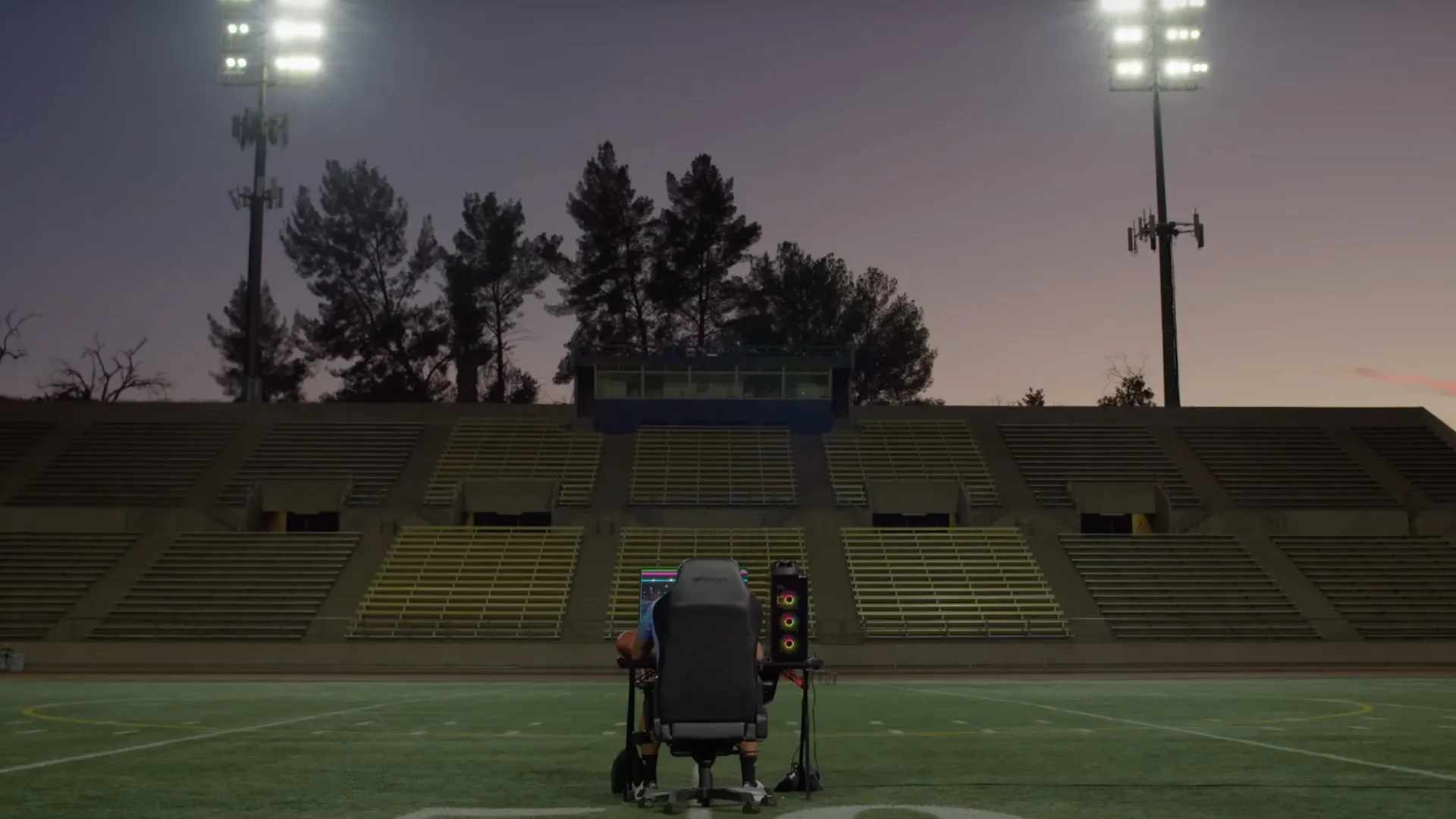 Austin Ekeler in the Newegg spot “Resistance”