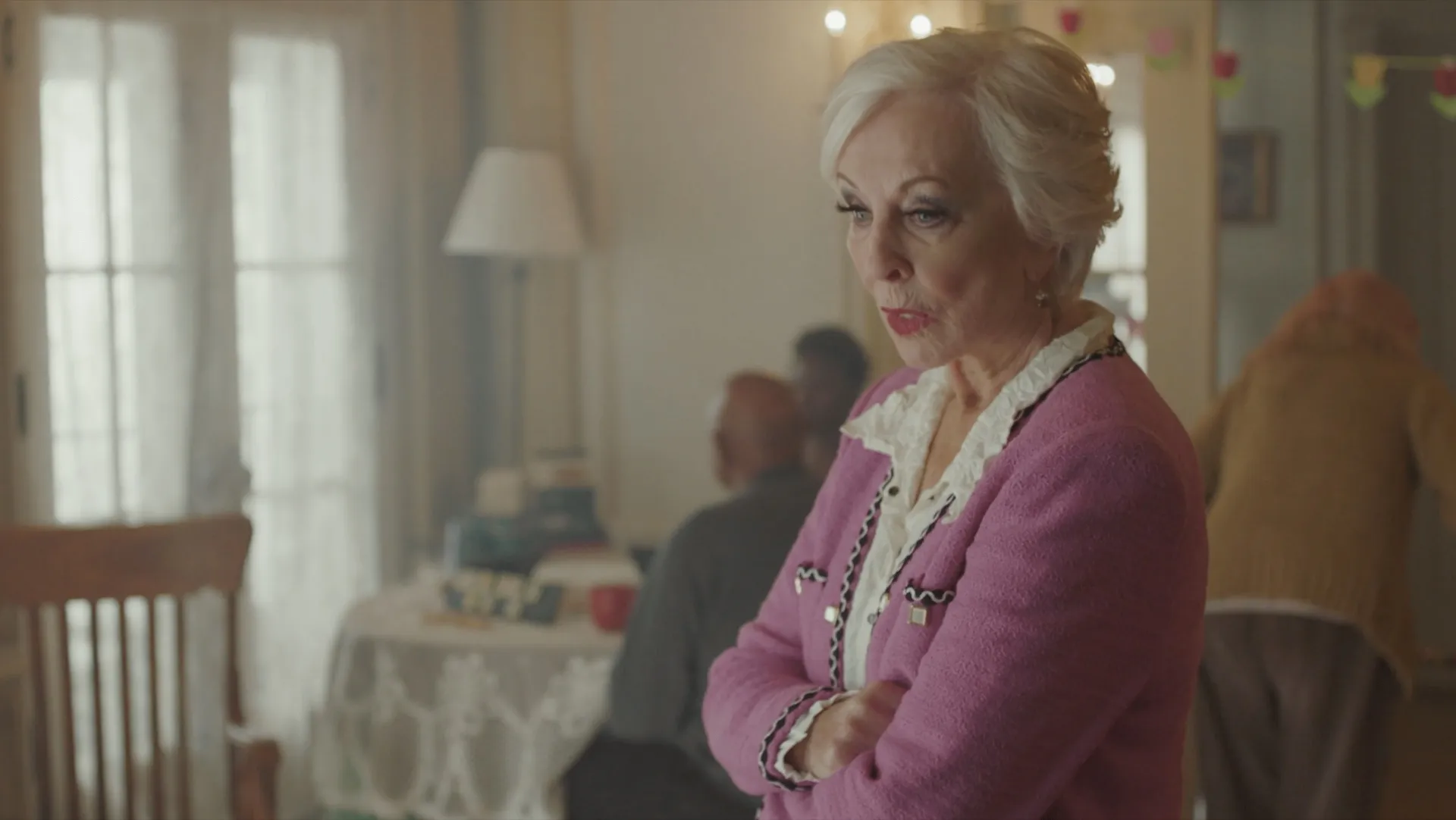 Frame from the short film “Connie + Consuelo”