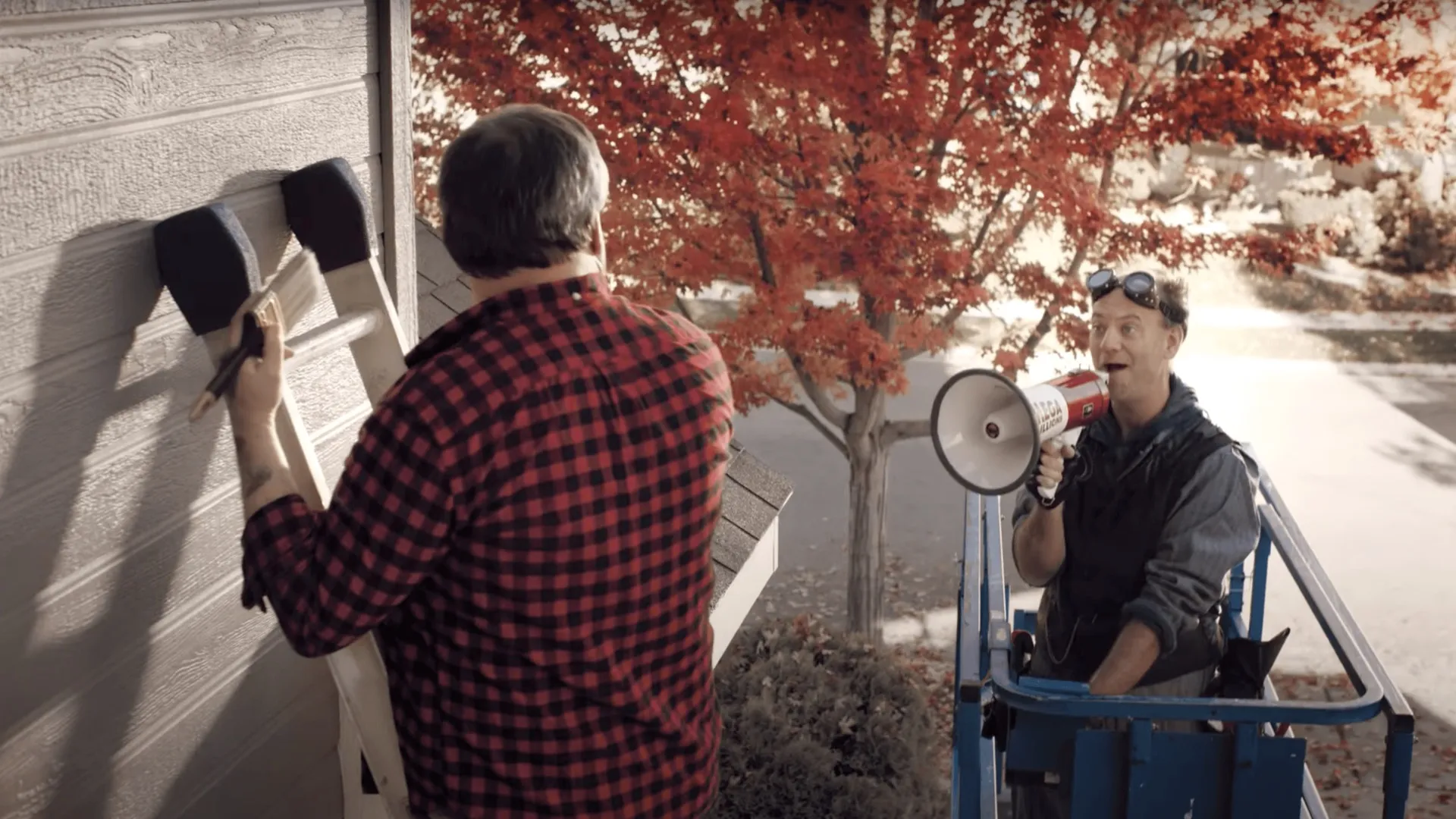 Frame from the Mega Millions spot