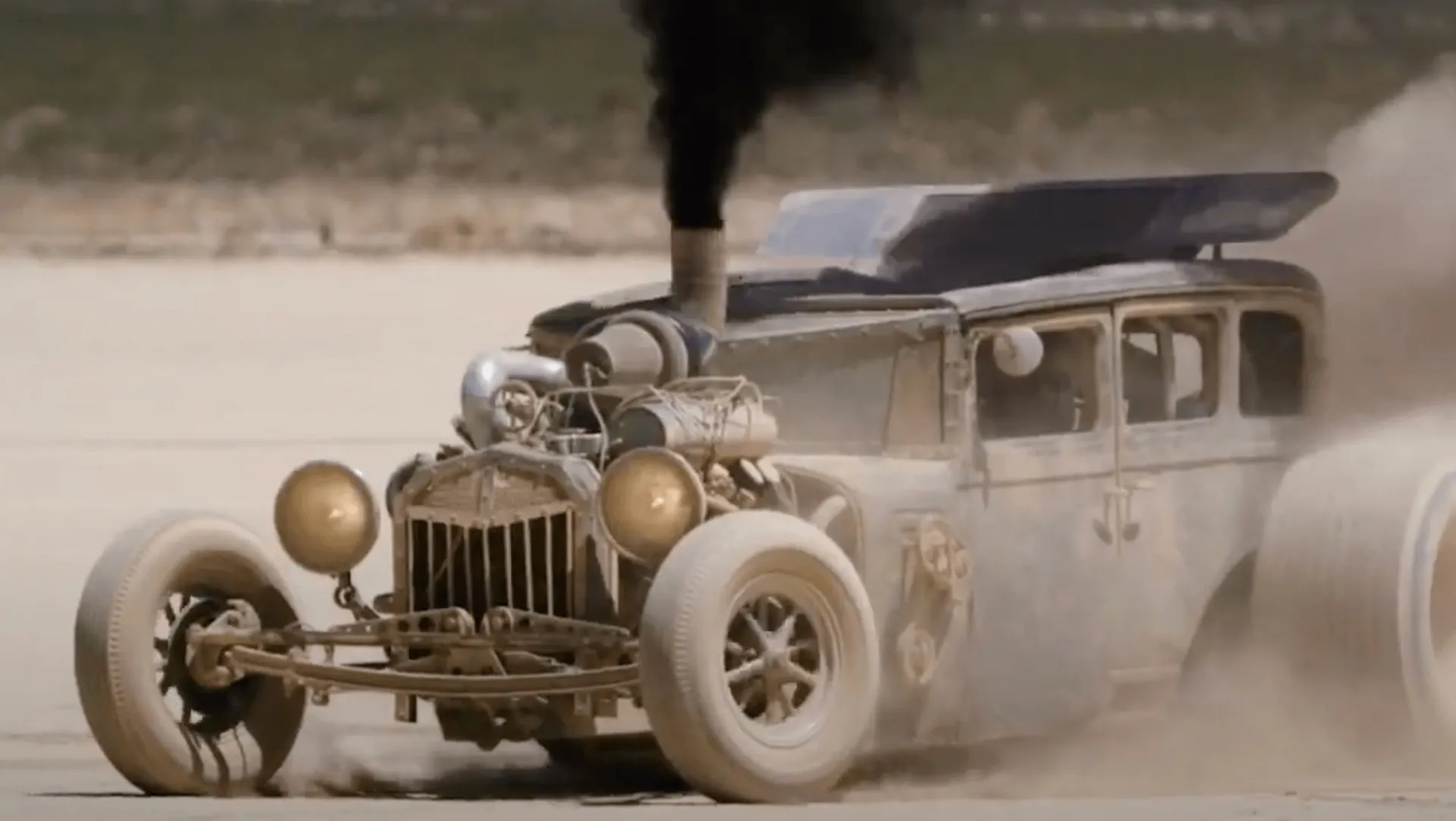 Frame from the Discovery series “Vegas Rat Rods”